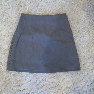 Gingham skirt